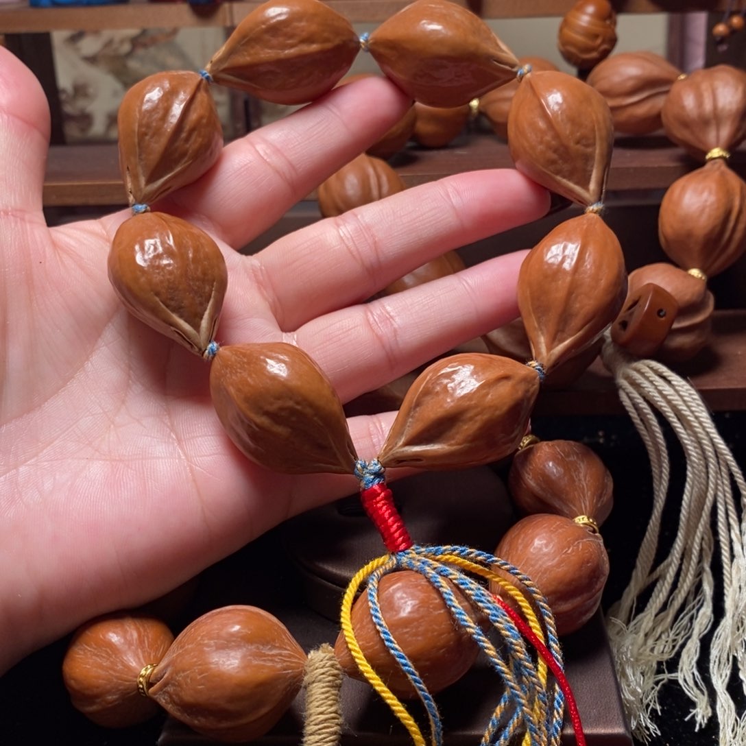 橄榄核手串/手链2.3鹦鹉手持8颗