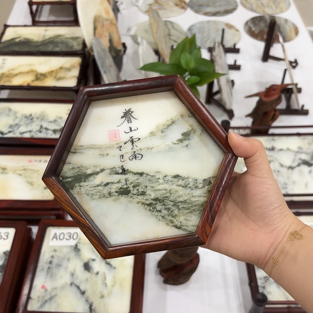 石材天然云石摆件