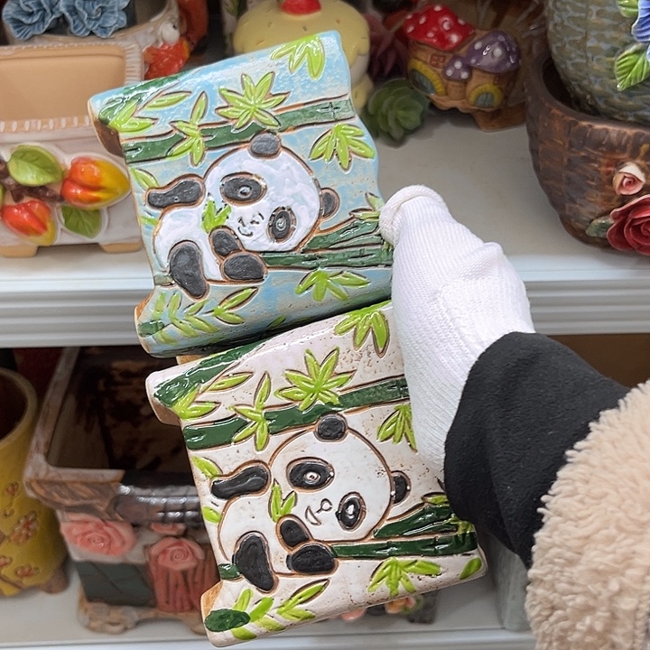 粗陶材质多肉花盆