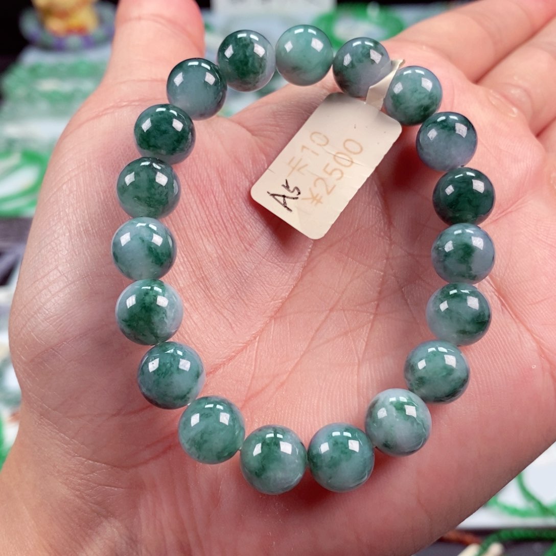 未镶嵌手链翡翠卡10