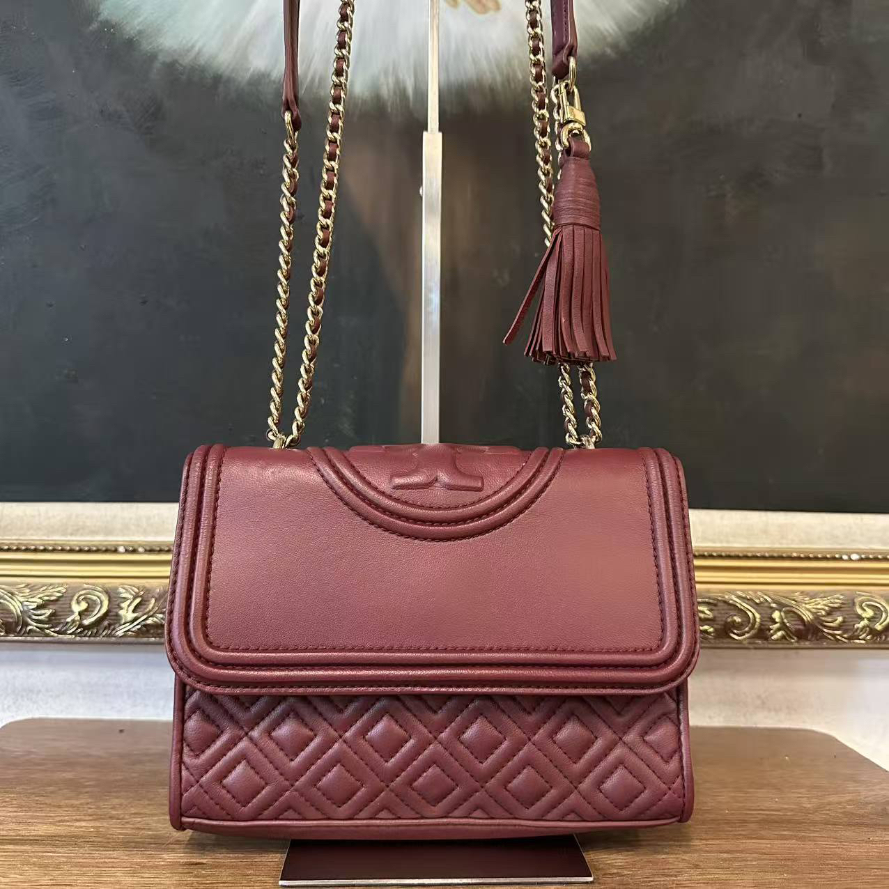 95新 TORY BURCH/汤丽柏琦 tb汤丽柏琦单肩包/003282/尺寸20*15