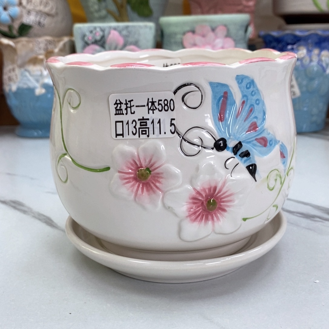 @陶瓷花盆@@5580