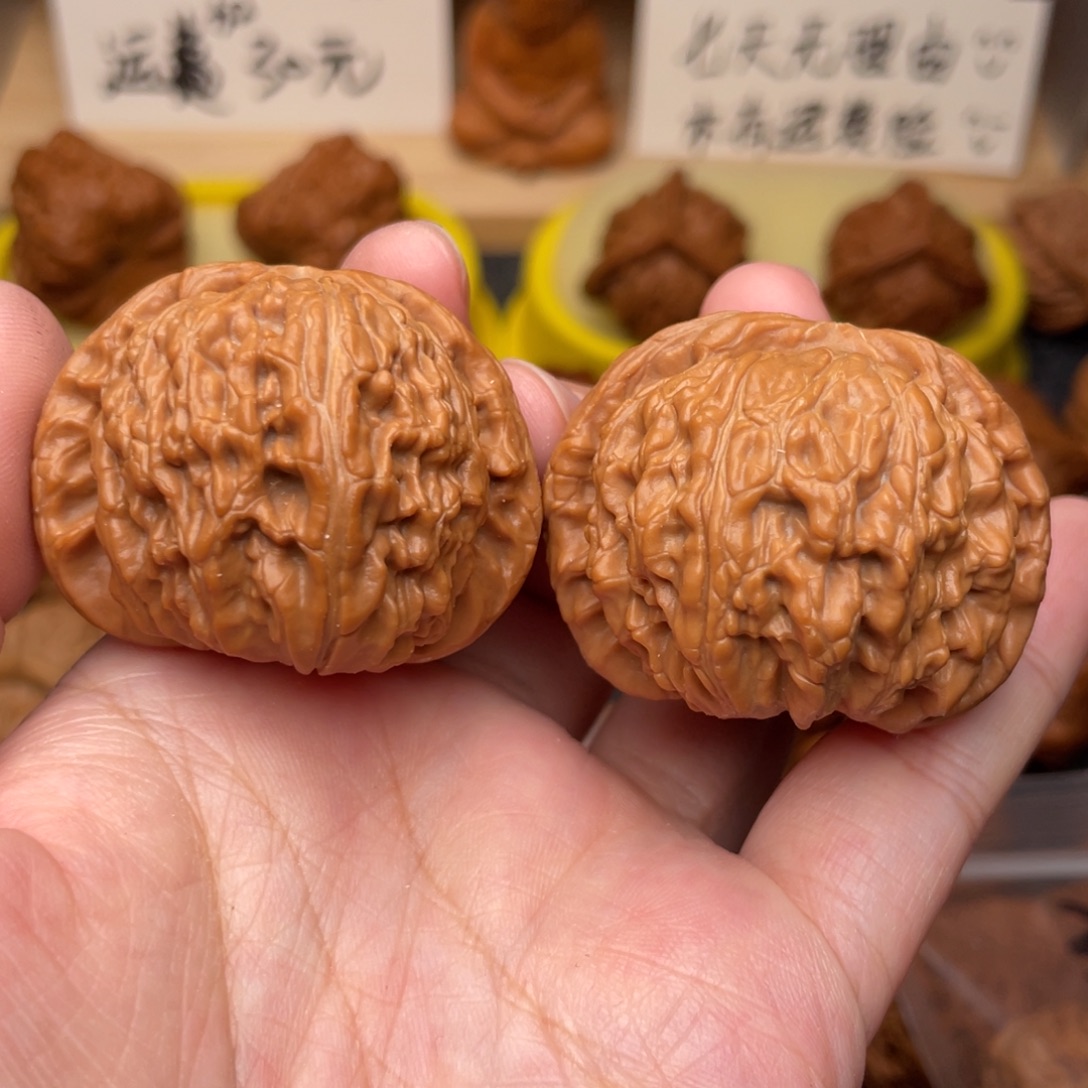 文玩核桃把件狮子41