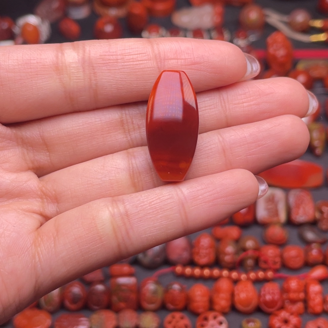 南红玛瑙未镶嵌配饰