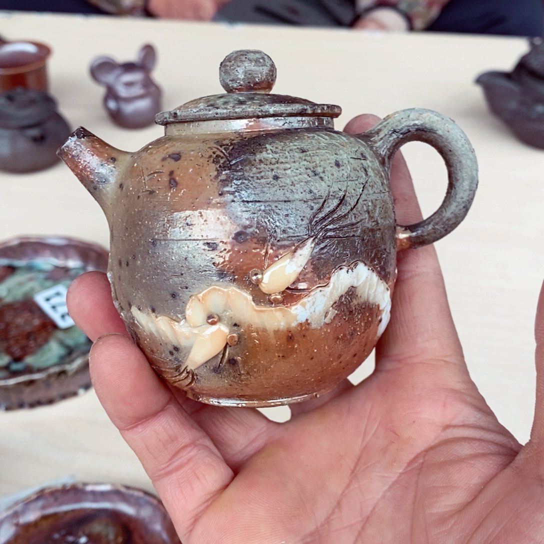 ，柴烧茶具陶瓷杯子
