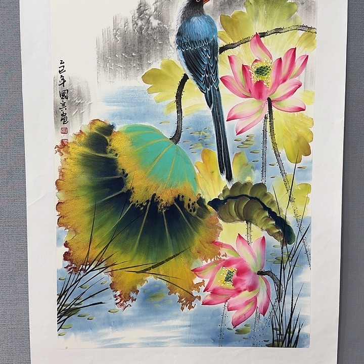 国画莫国宾国画作品