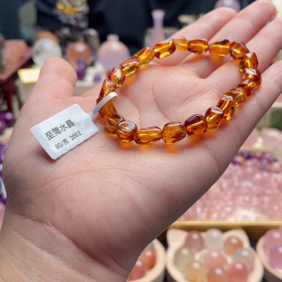 未镶嵌手链水晶小**了手链