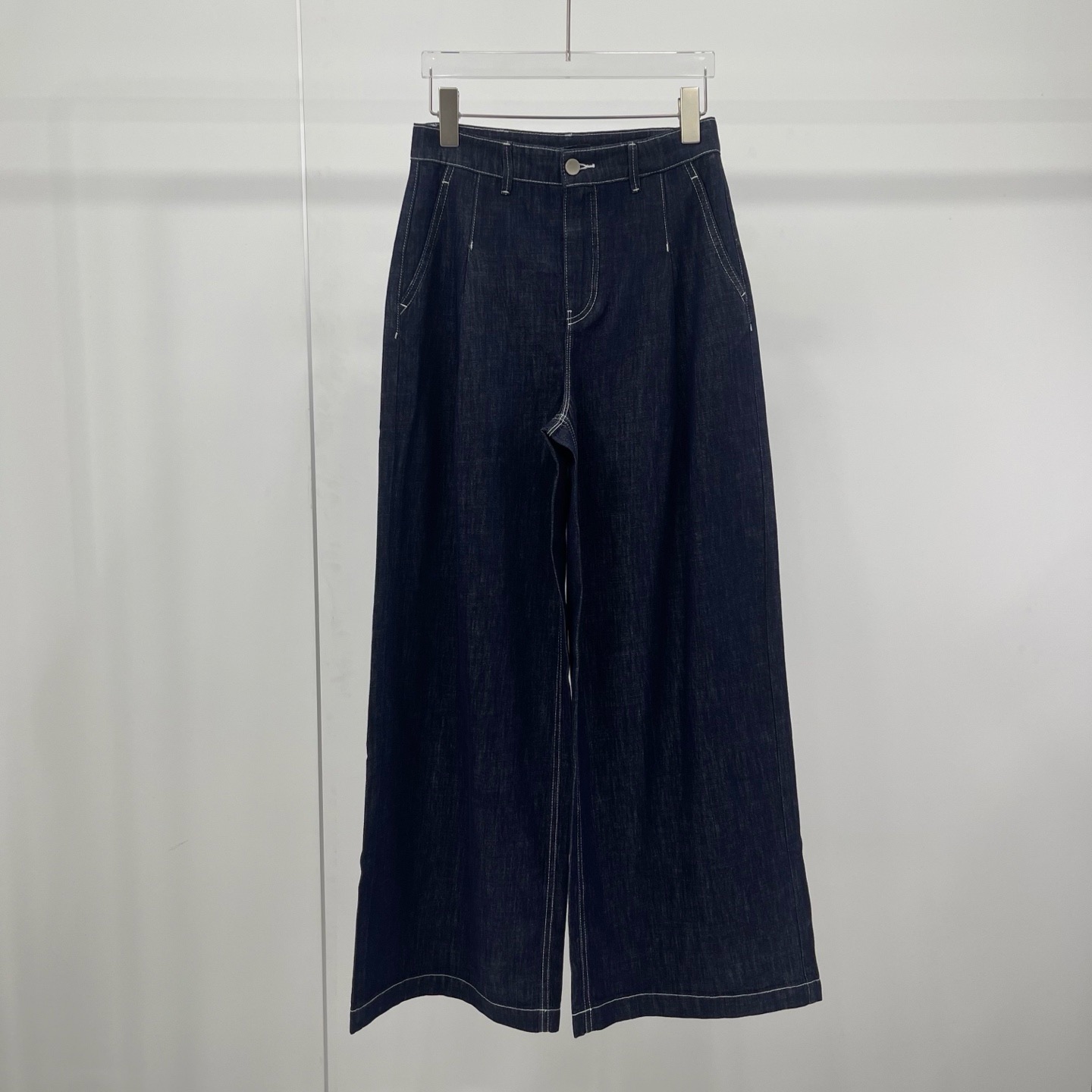 艾家商场同款暮色蓝3237艾家25套装单裤子