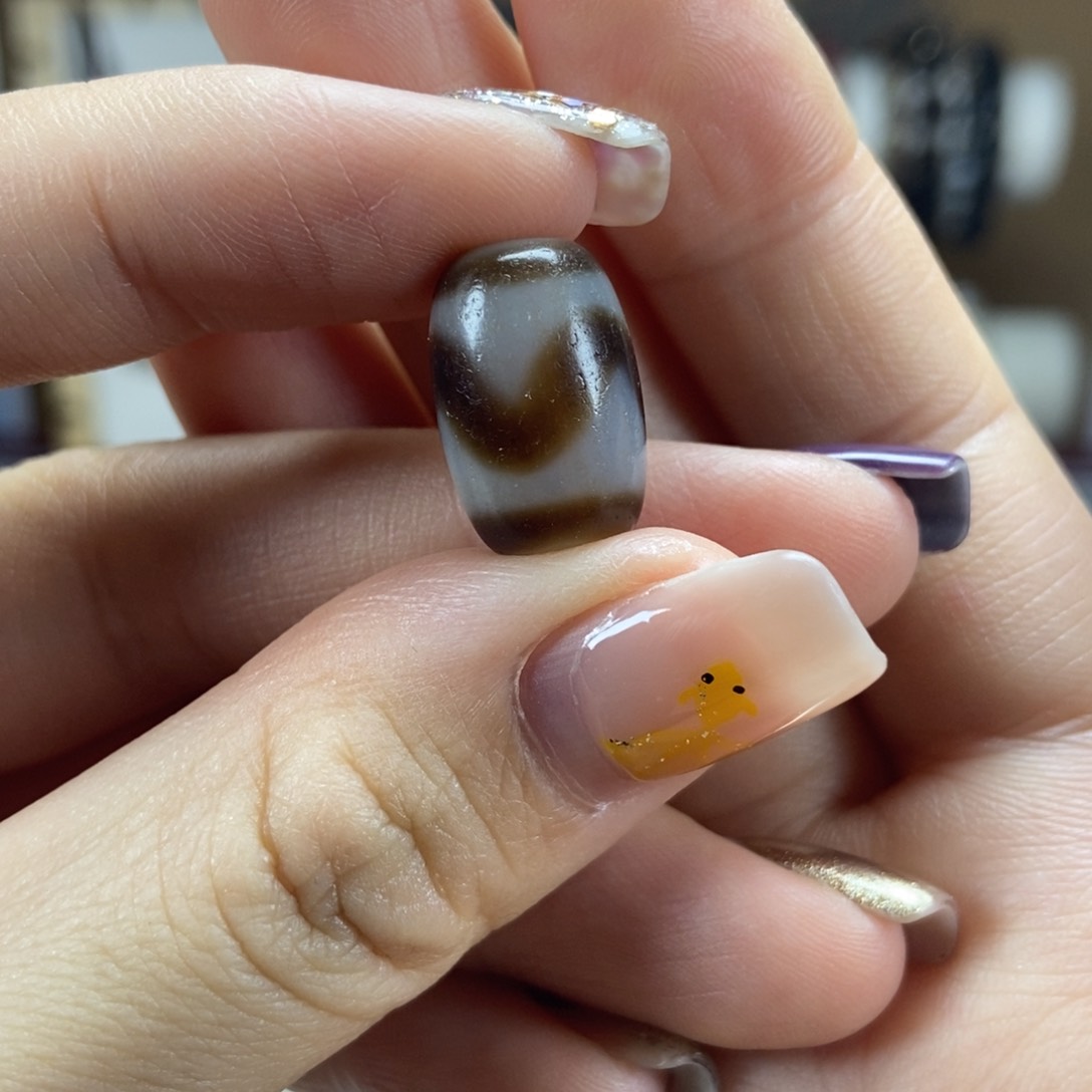 玛瑙/玉髓牙牙未镶嵌