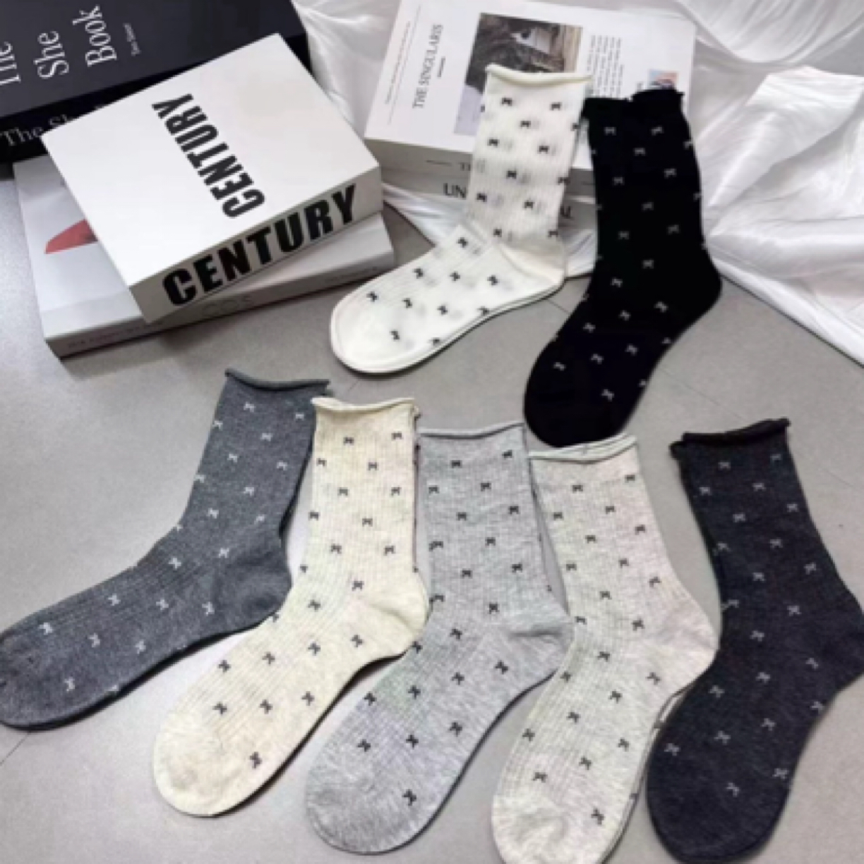 1号男女款袜子5双装按编码下单