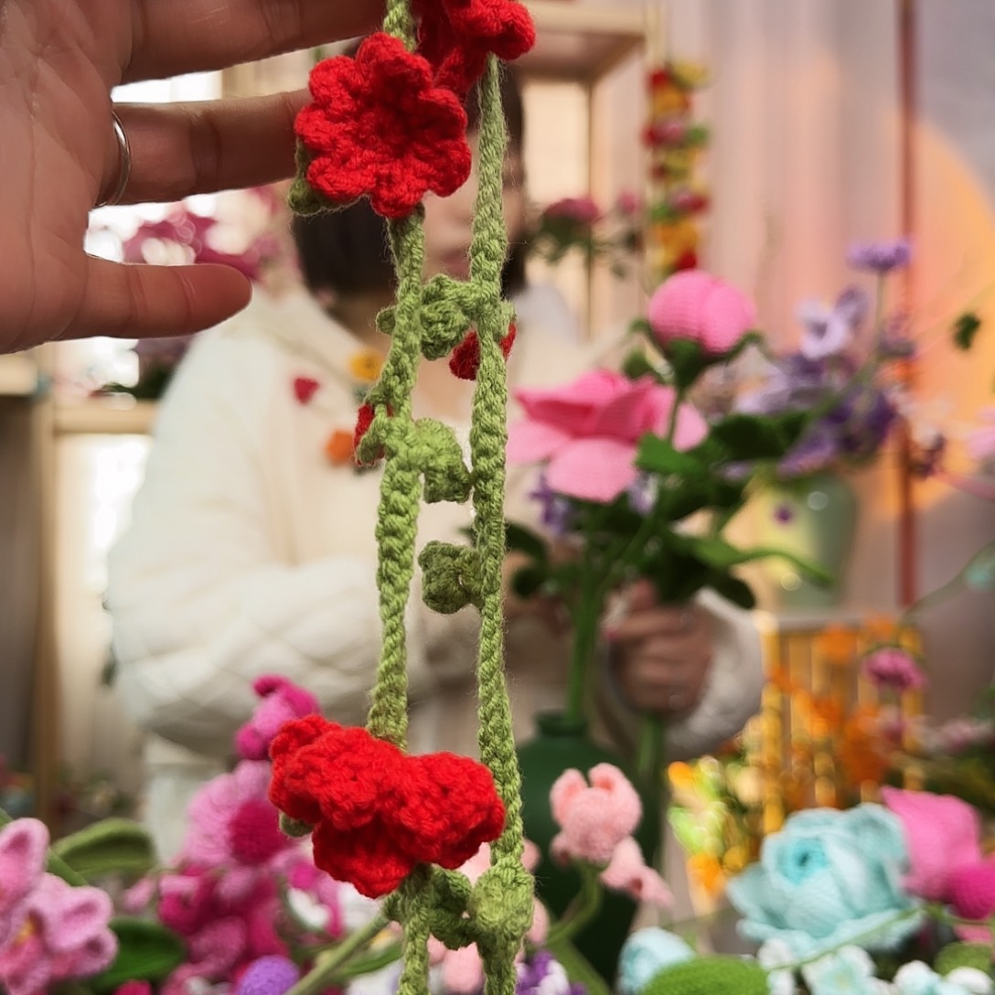 手工钩织设计发带