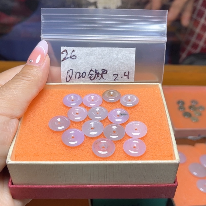 定制翡翠未镶嵌锅*姐不