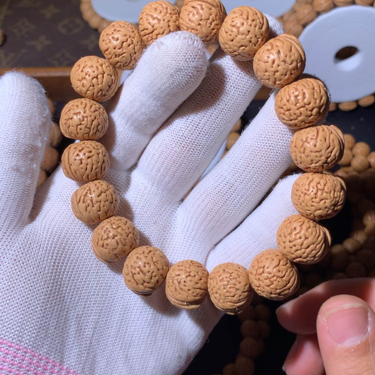 【闪购商品】桃核手串王者南瓜