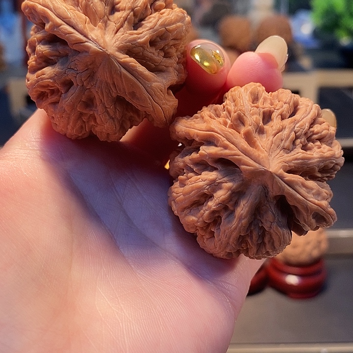 文玩核桃把件L**1全品大粗筋