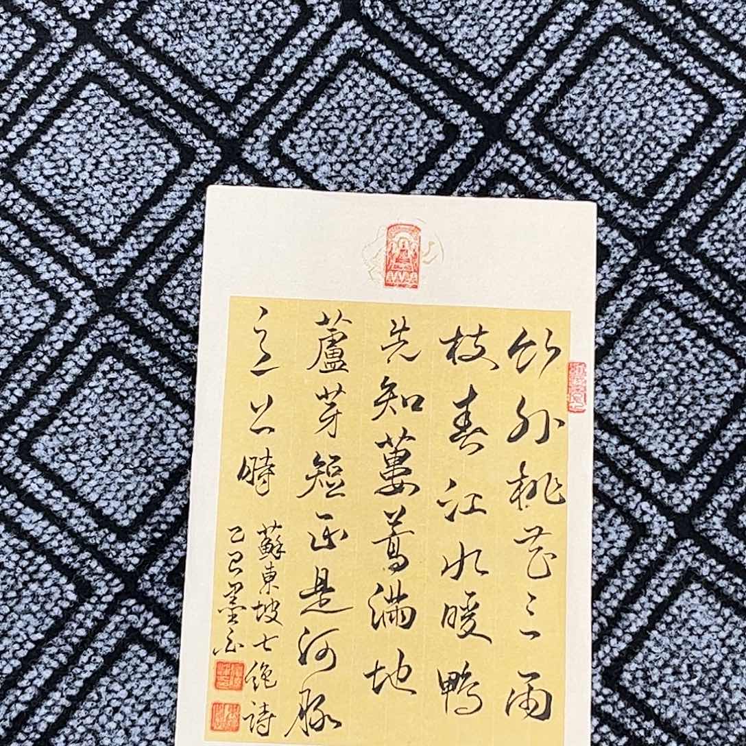 国画夏晓峰老师小精品书法奇