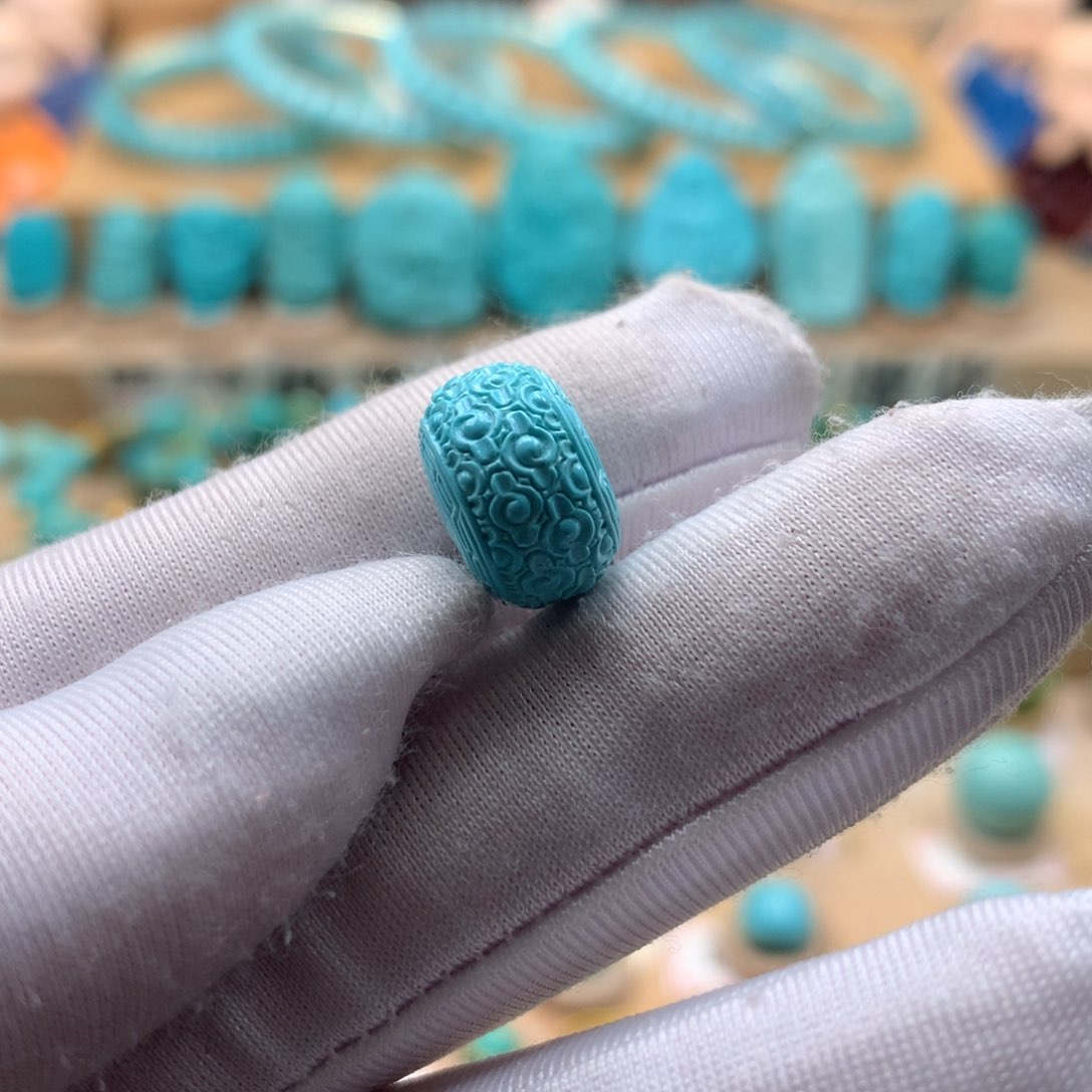 绿松石珠宝奇石未镶嵌