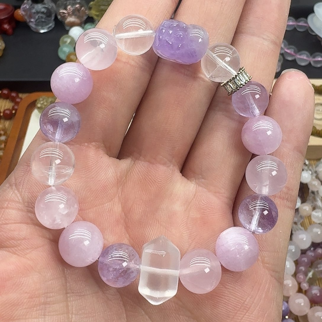 手链银S925镶嵌水晶