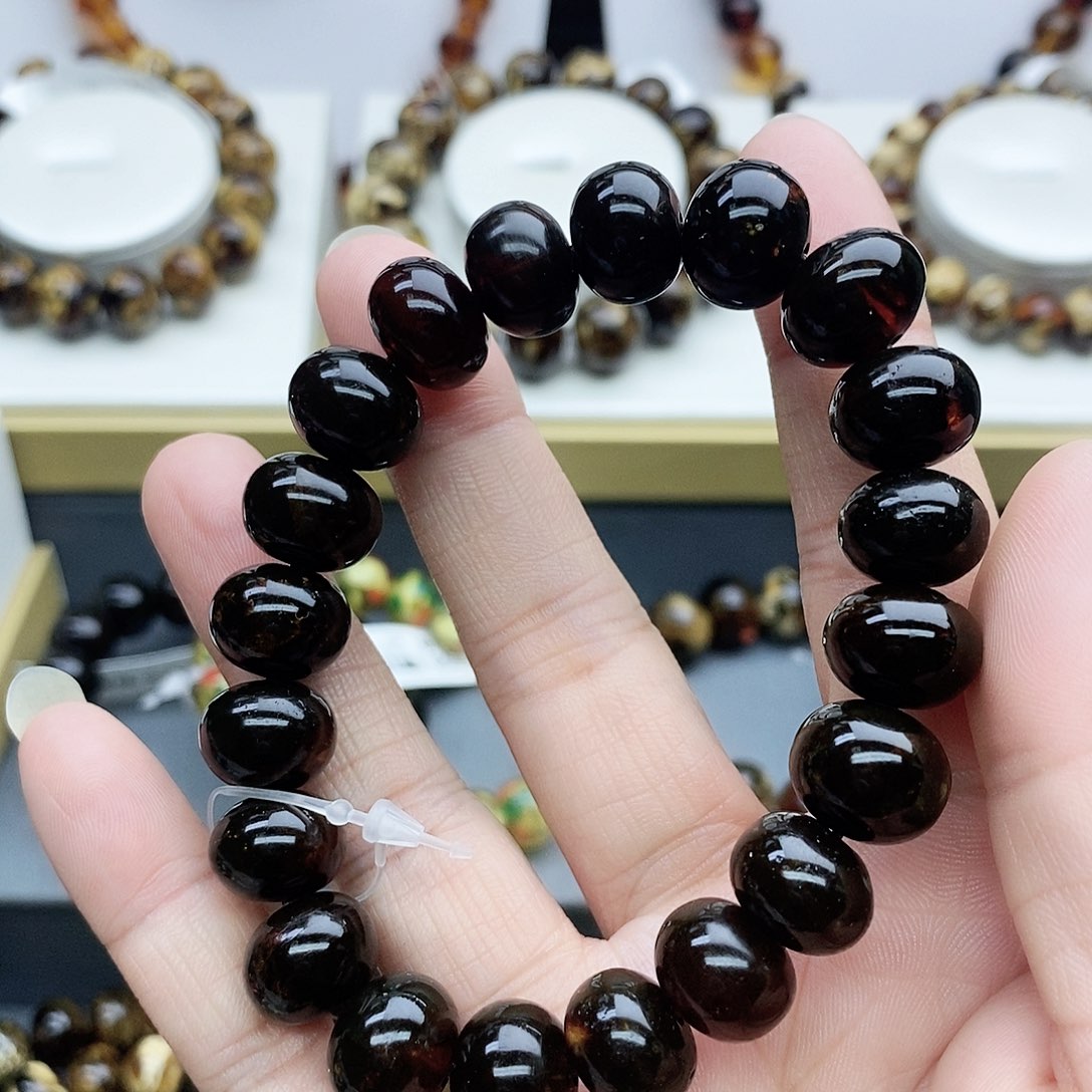 琥珀手链未镶嵌琥珀12