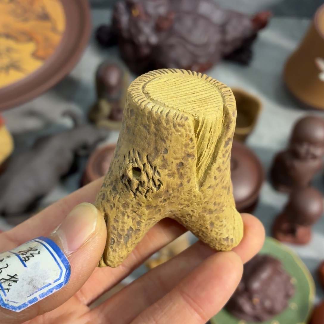 紫砂茶杯瑕疵不退不换介意勿拍