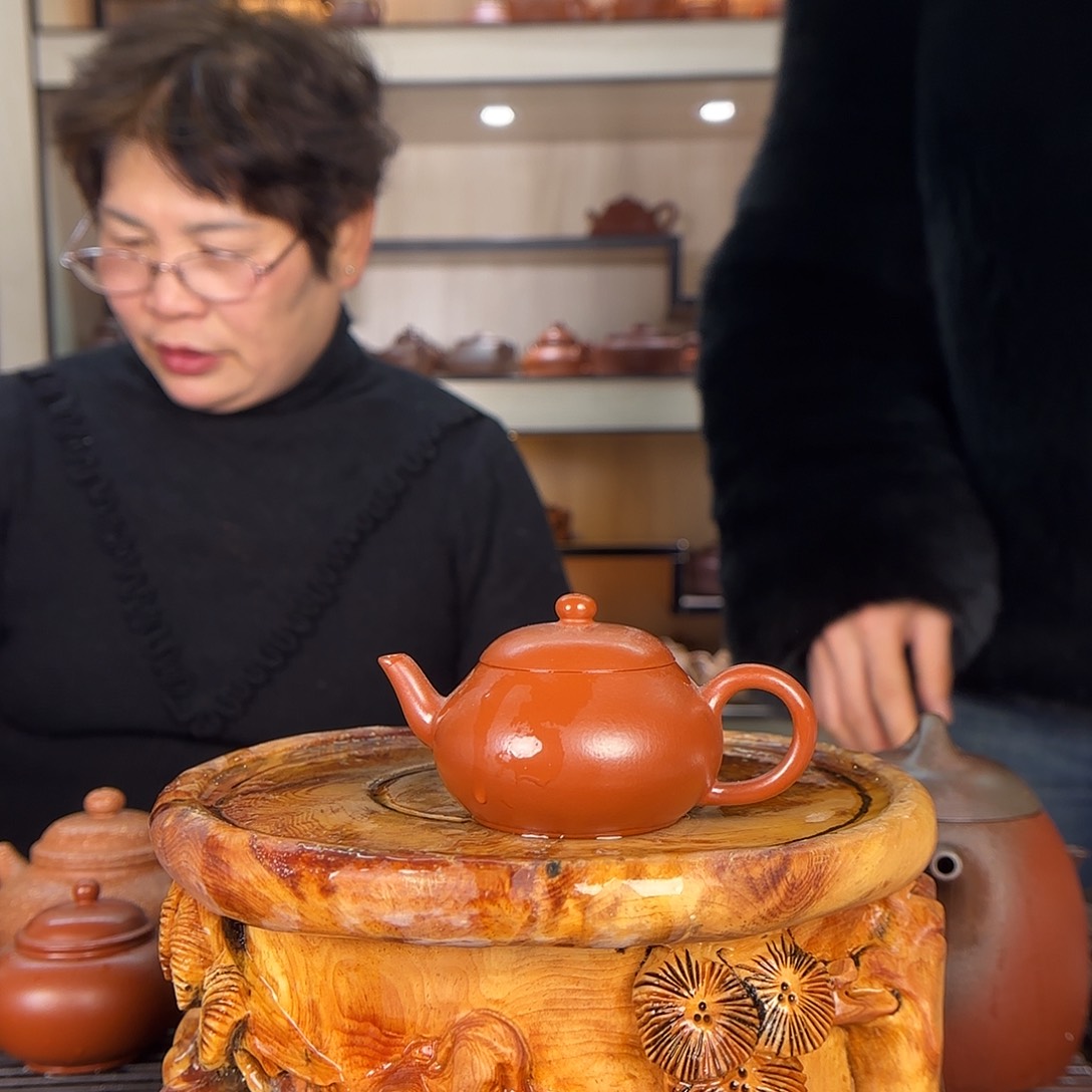 紫砂茶壶朱美琴老师