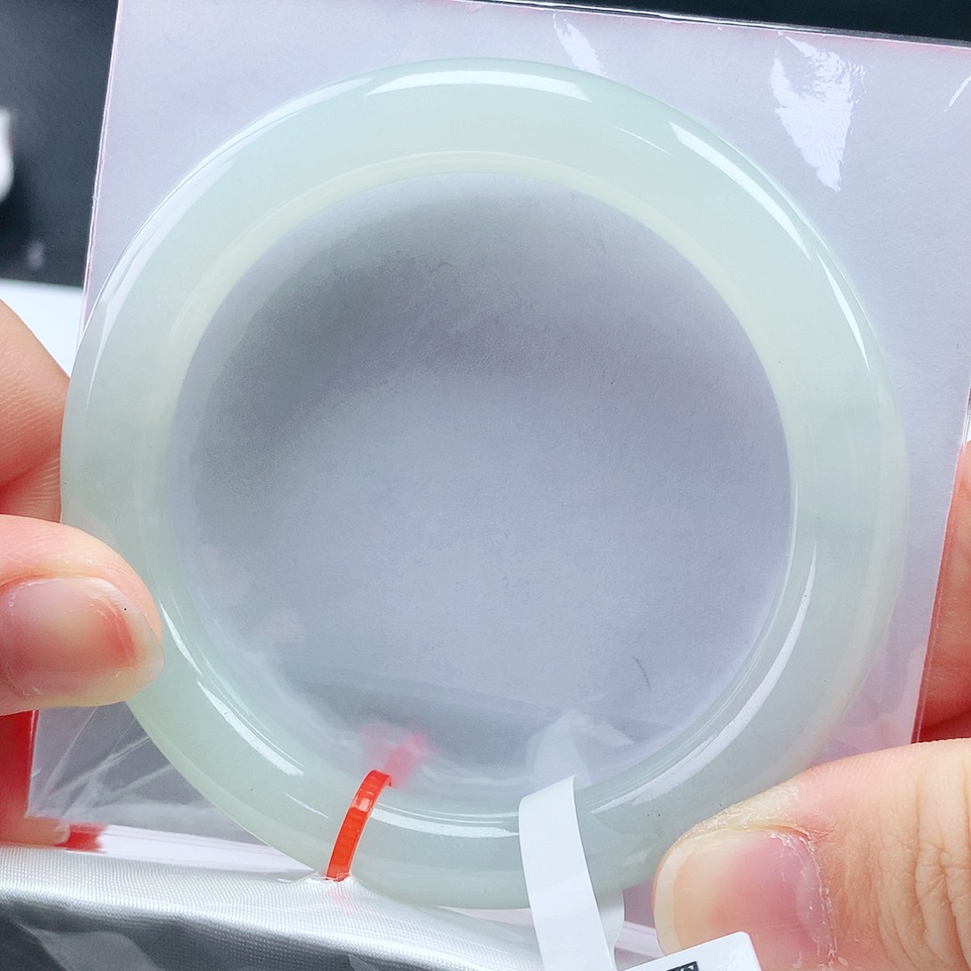 未镶嵌手镯翡翠55圈