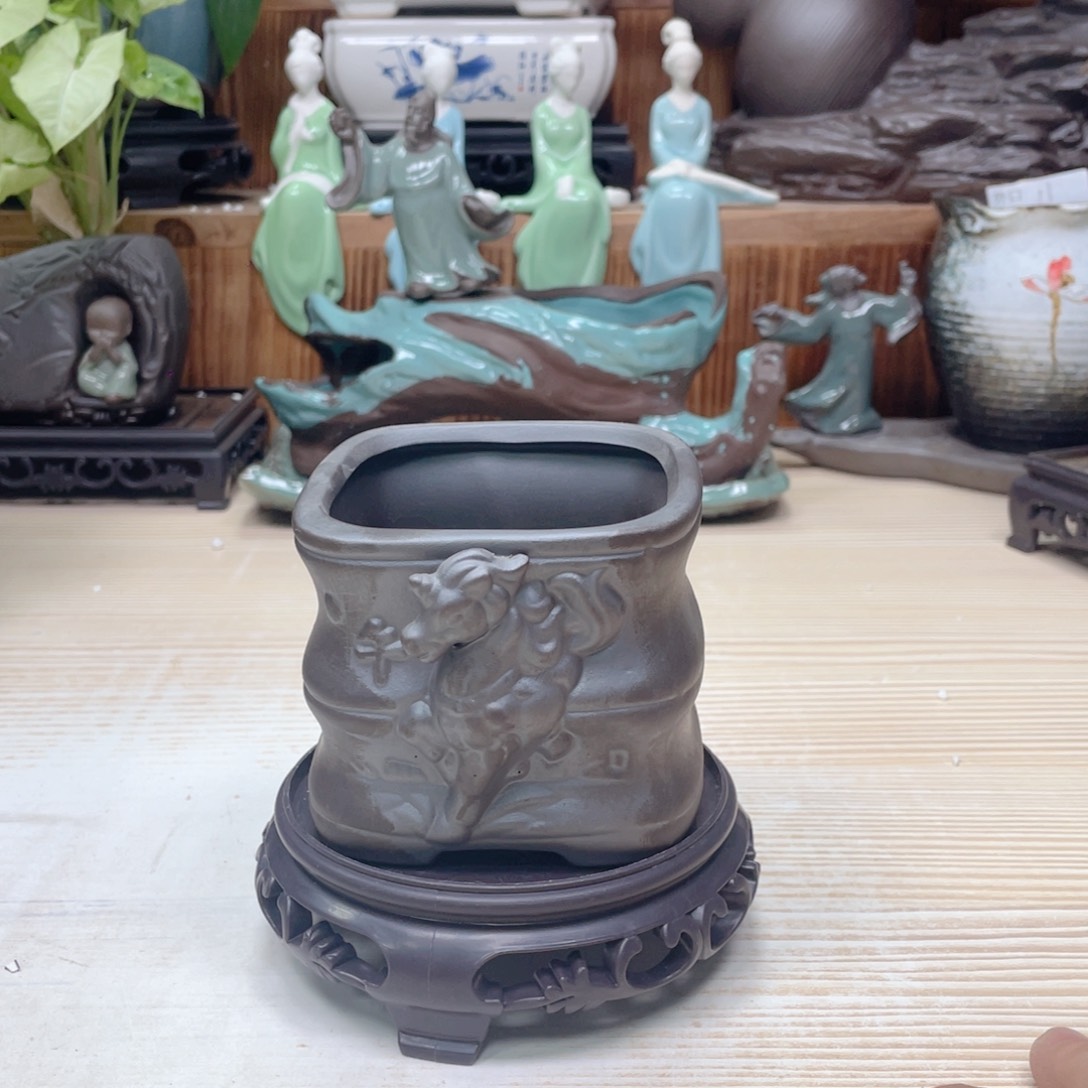 紫砂陶瓷花盆花瓶抢购