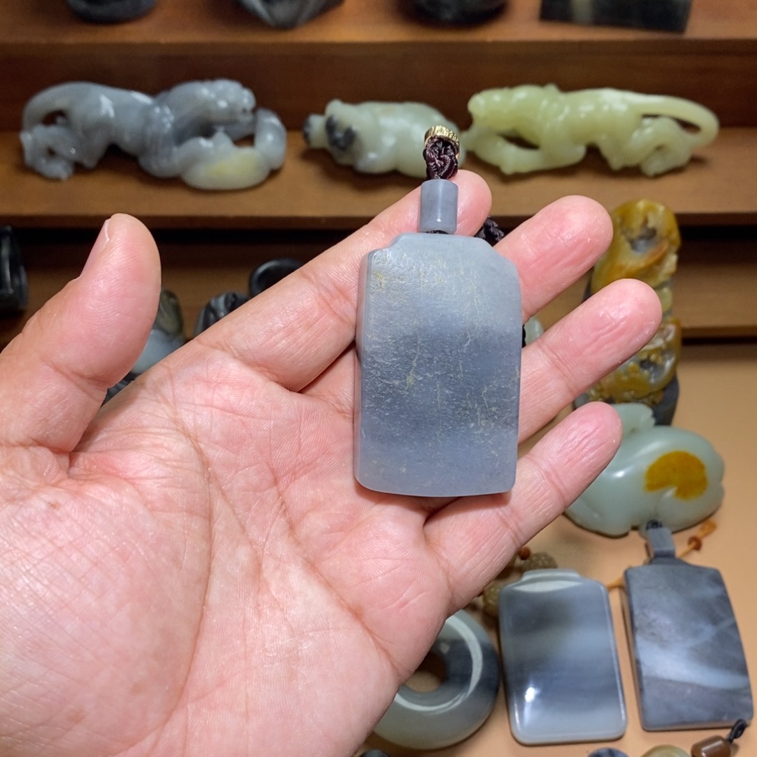 未镶嵌和田玉挂件