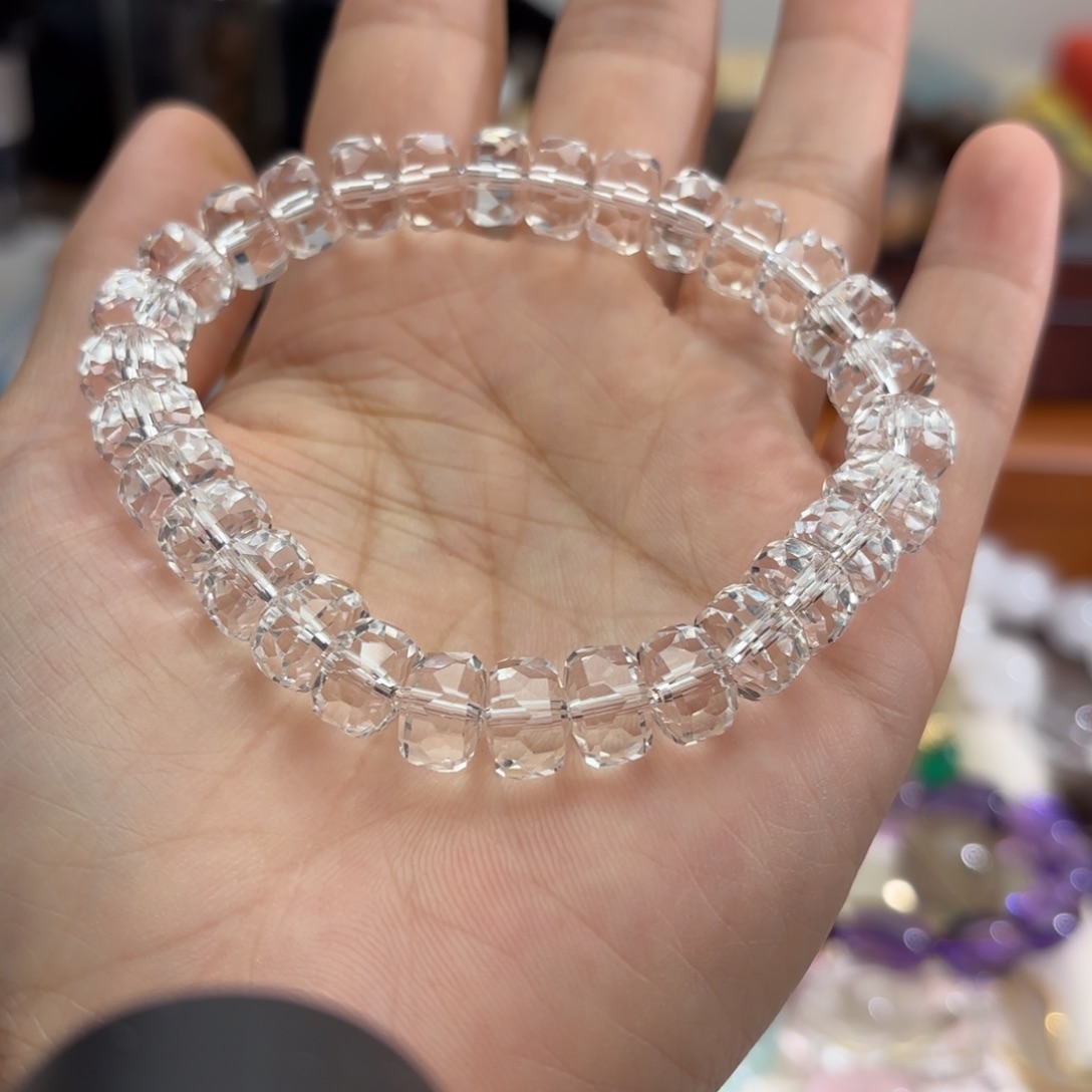 未镶嵌手链水晶车轮切面10