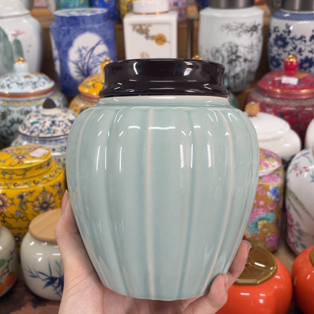 摆件高端茶叶罐密封罐