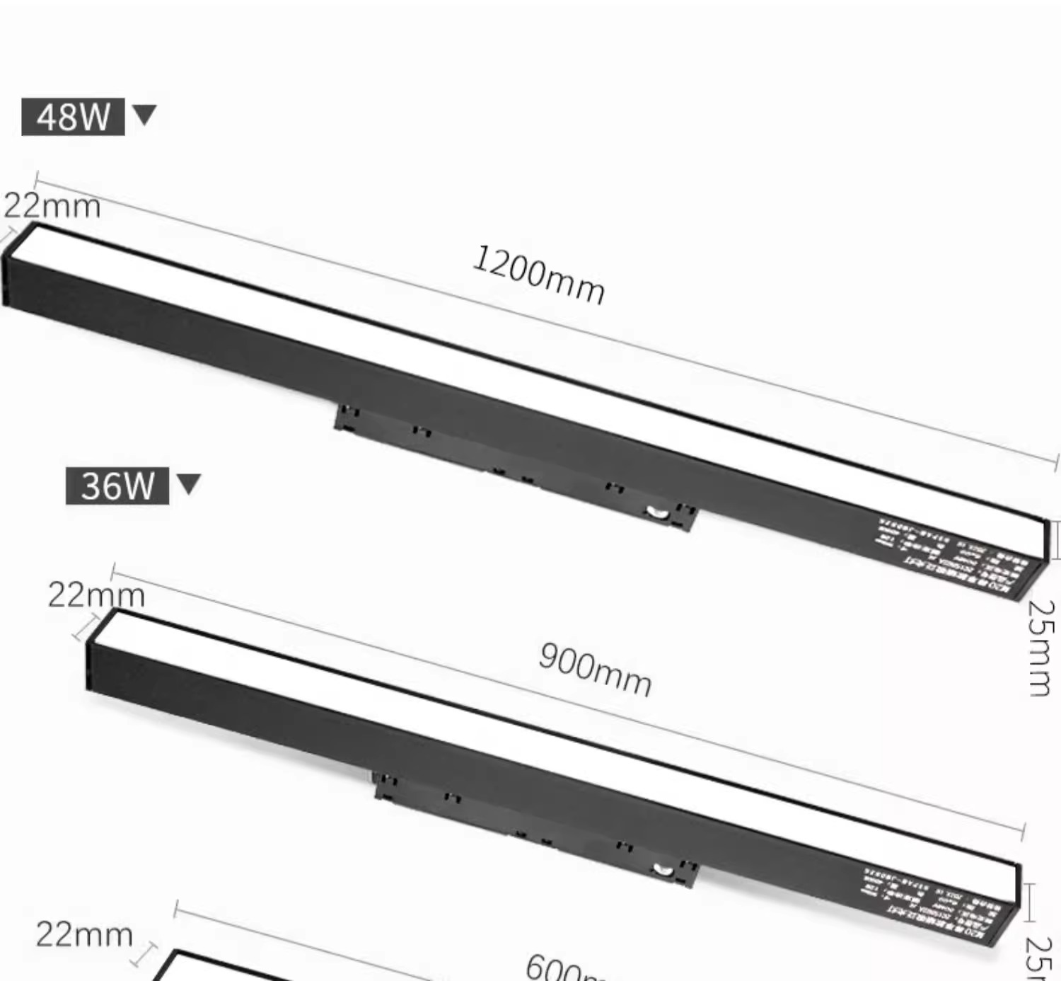 磁吸轨道灯嵌入式无主灯客厅照明预埋灯槽泛光灯明装智能暗装导轨