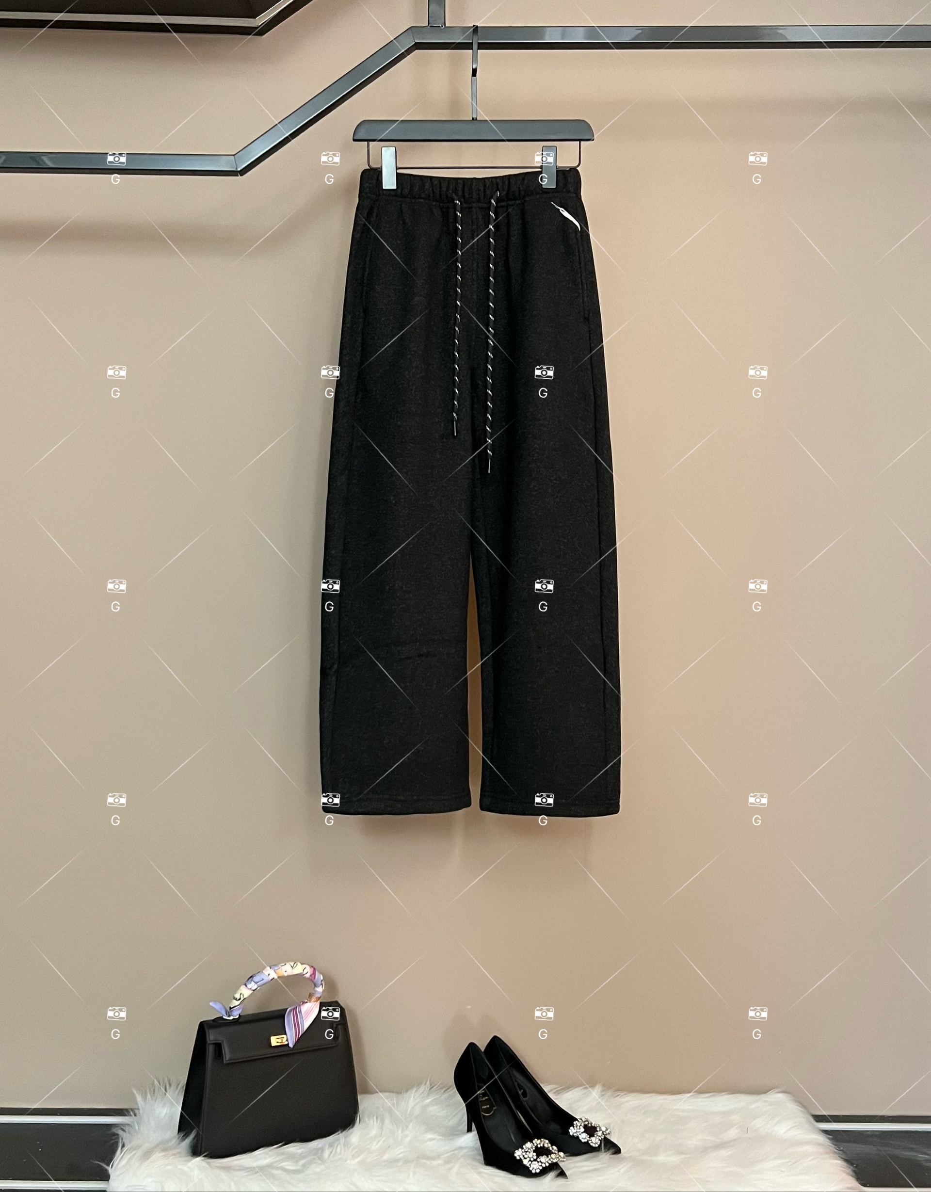 【玲】微弹休闲秋冬休闲裤春夏卫裤宽松 KZ-002