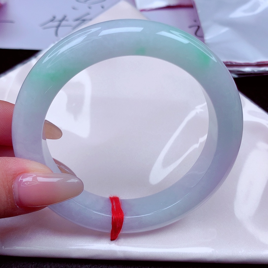 翡翠未镶嵌手镯天然缅甸翡翠A货玉手镯