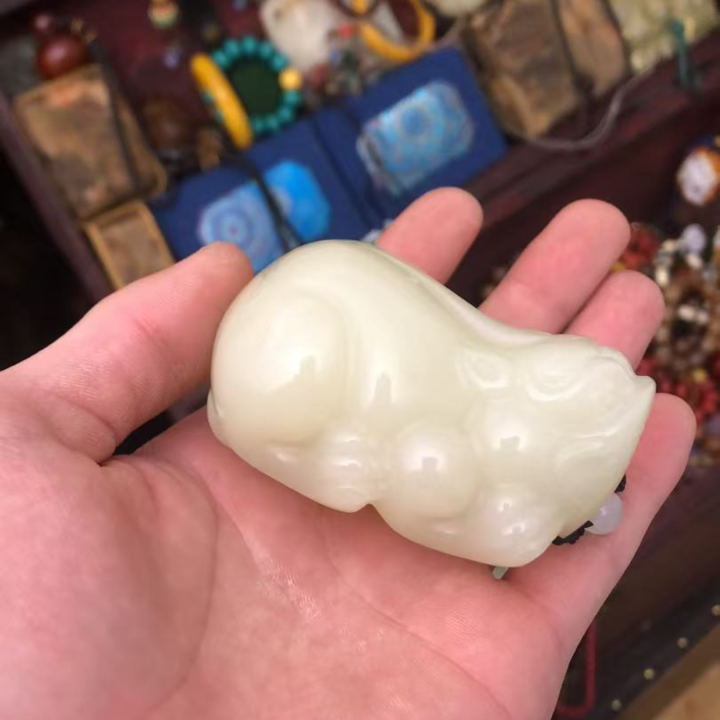 【闪购商品】和田玉黄口貔貅