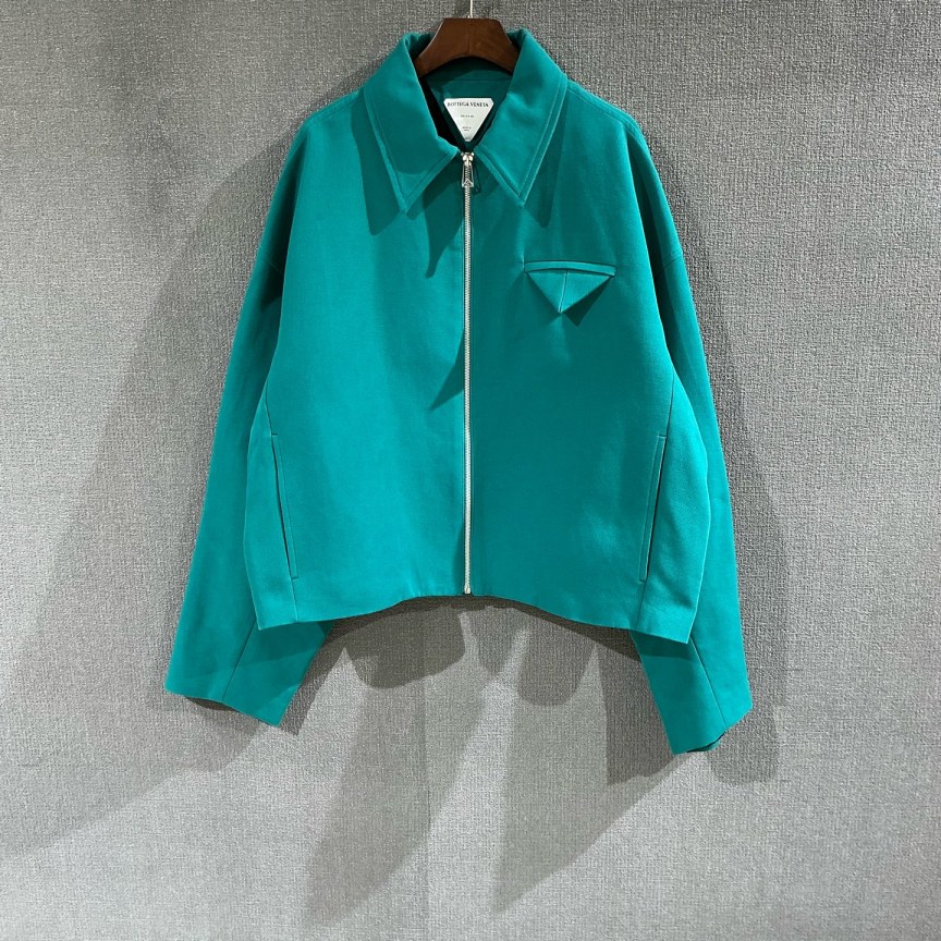 未使用 BOTTEGA VENETA/葆蝶家 （pm）拉链夹克外套 全新52码/4647
