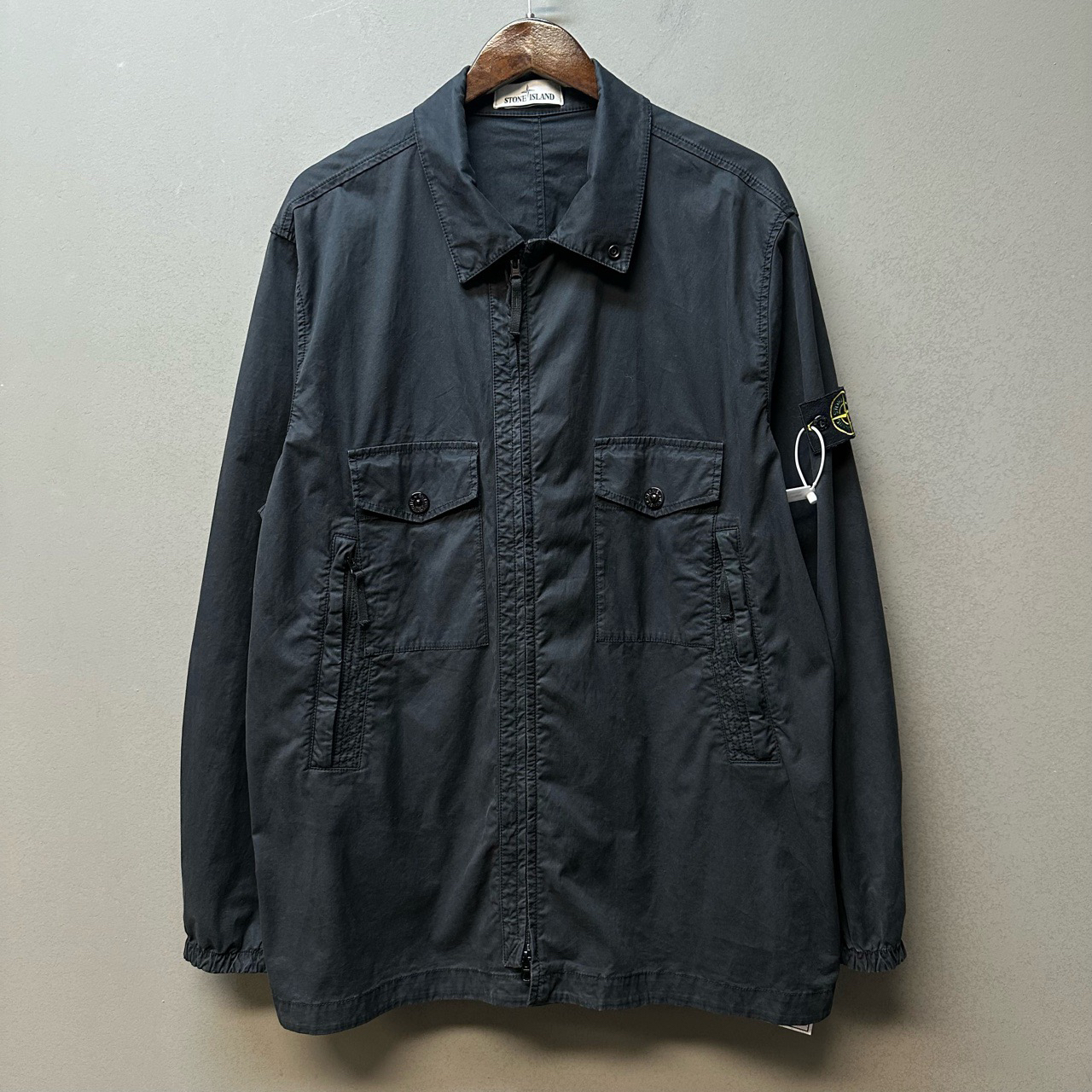 stone island/石头岛/03528/黑色高价款石头岛水洗外套 xxl码