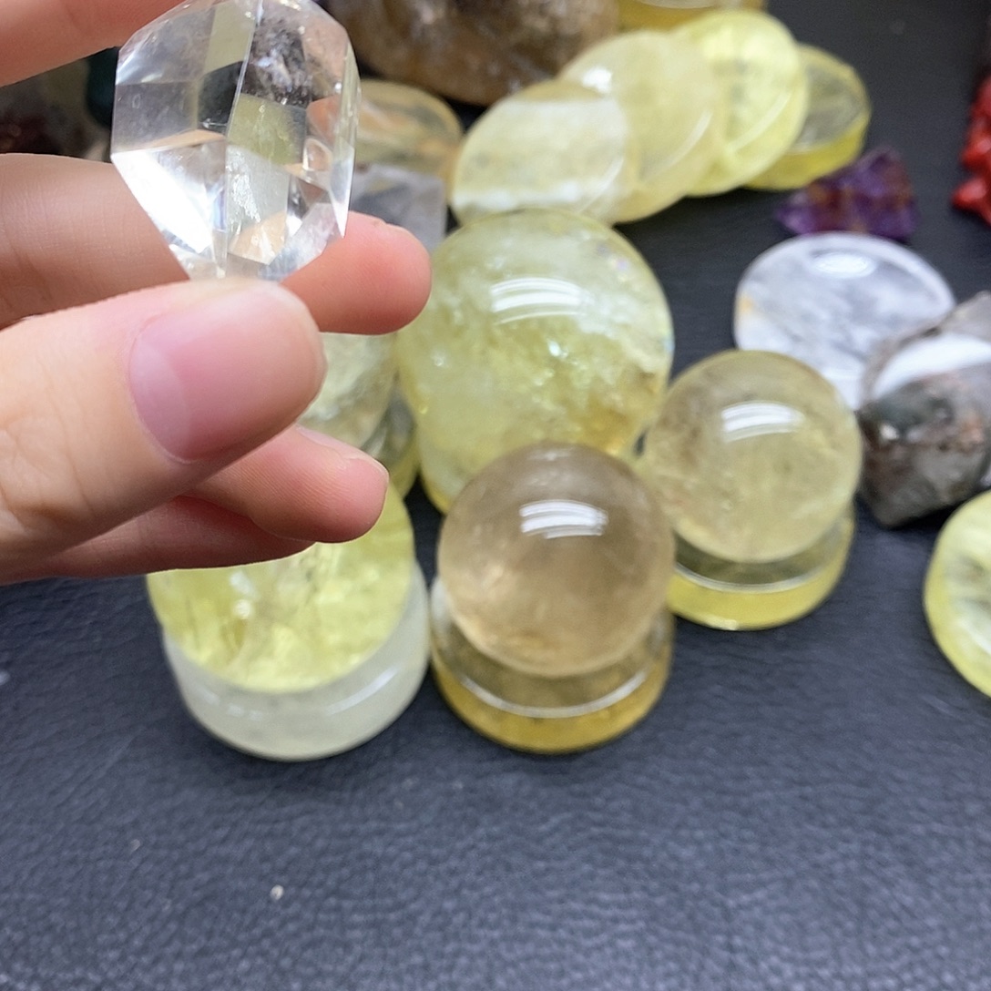 未镶嵌珠宝半成品水晶237水晶石