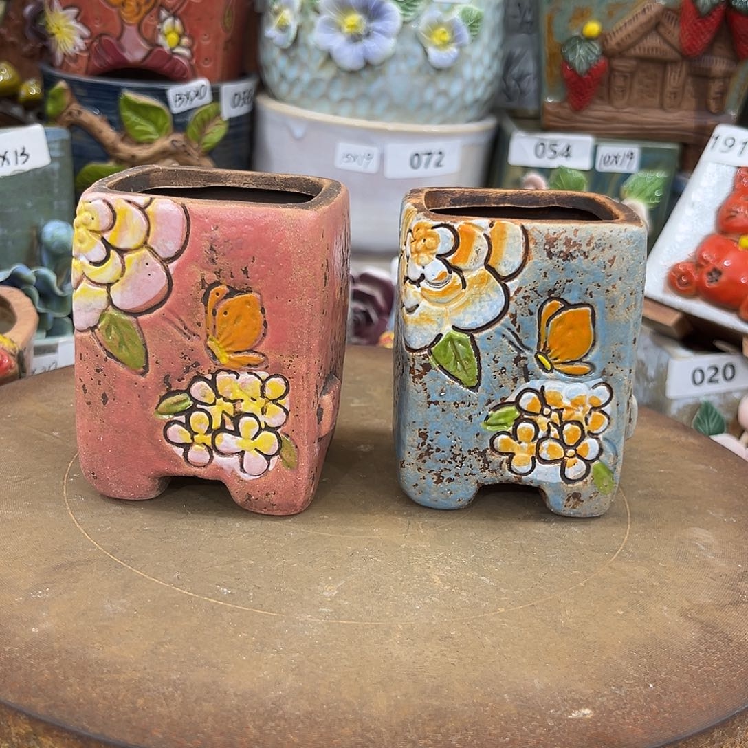 粗陶多肉花盆花盆