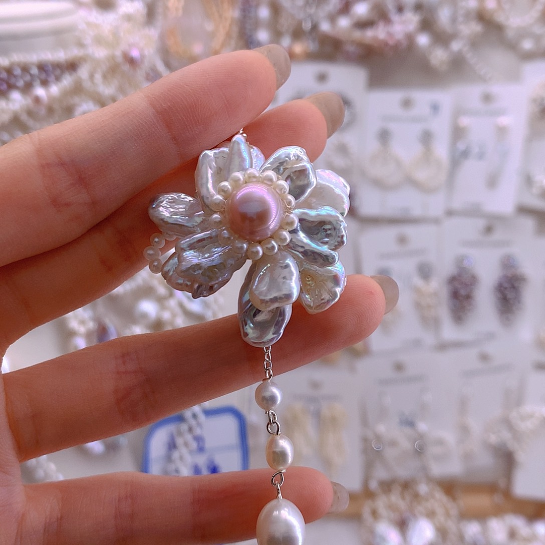 淡水珍珠吊坠未镶嵌