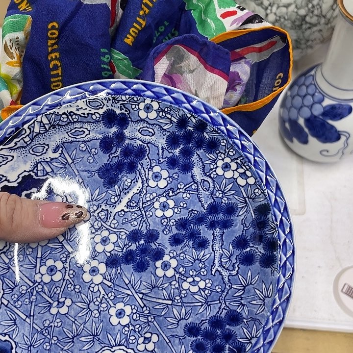 玲***子摆件老讷精品盘子