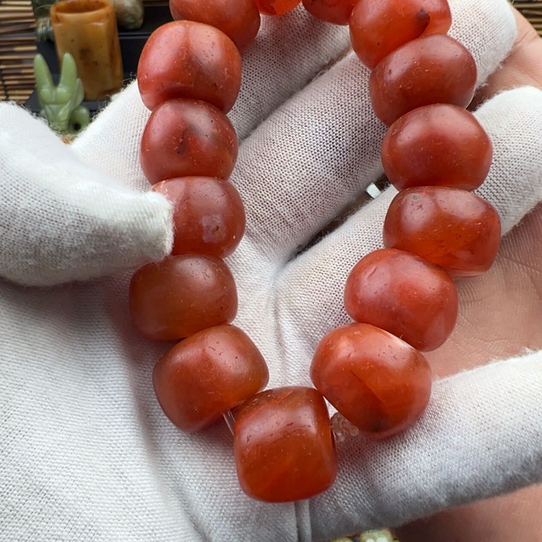 暴***暴南红玛瑙未镶嵌颈饰