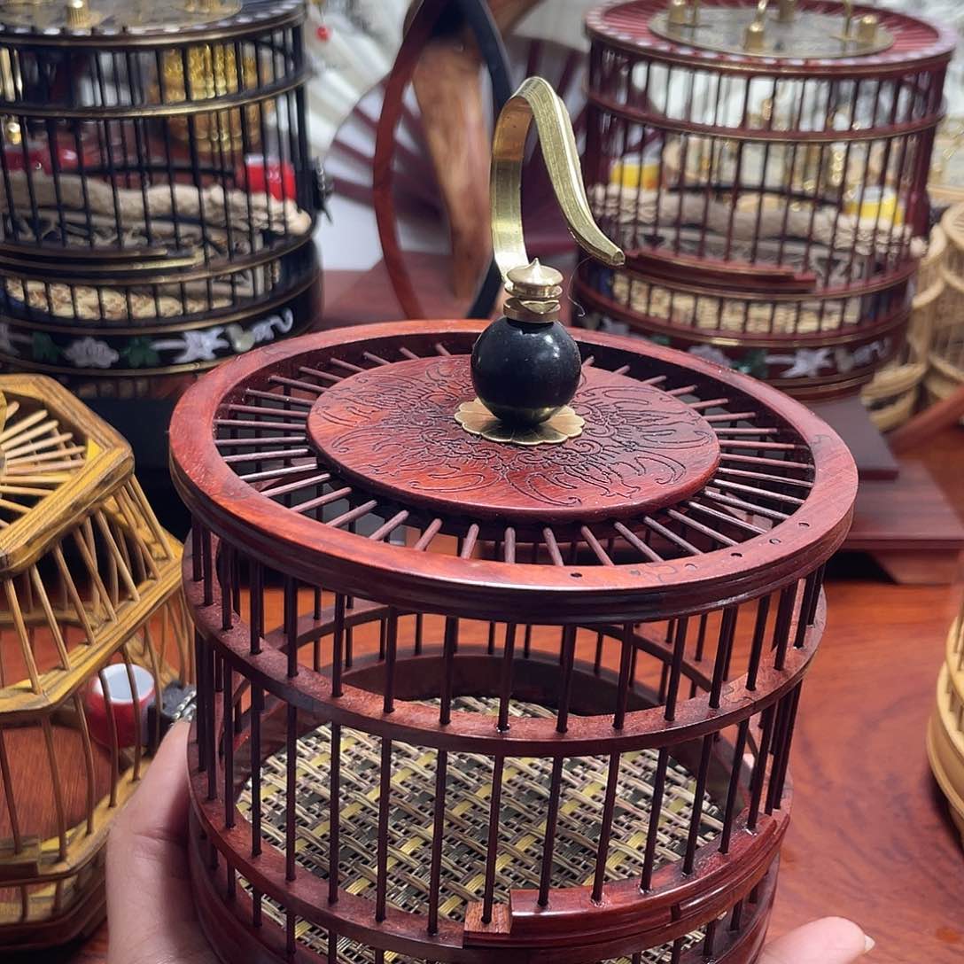 雪檀蝙蝠顶蝈蝈笼