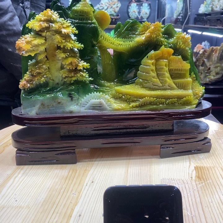 w***哥玉家居摆件玄关摆件