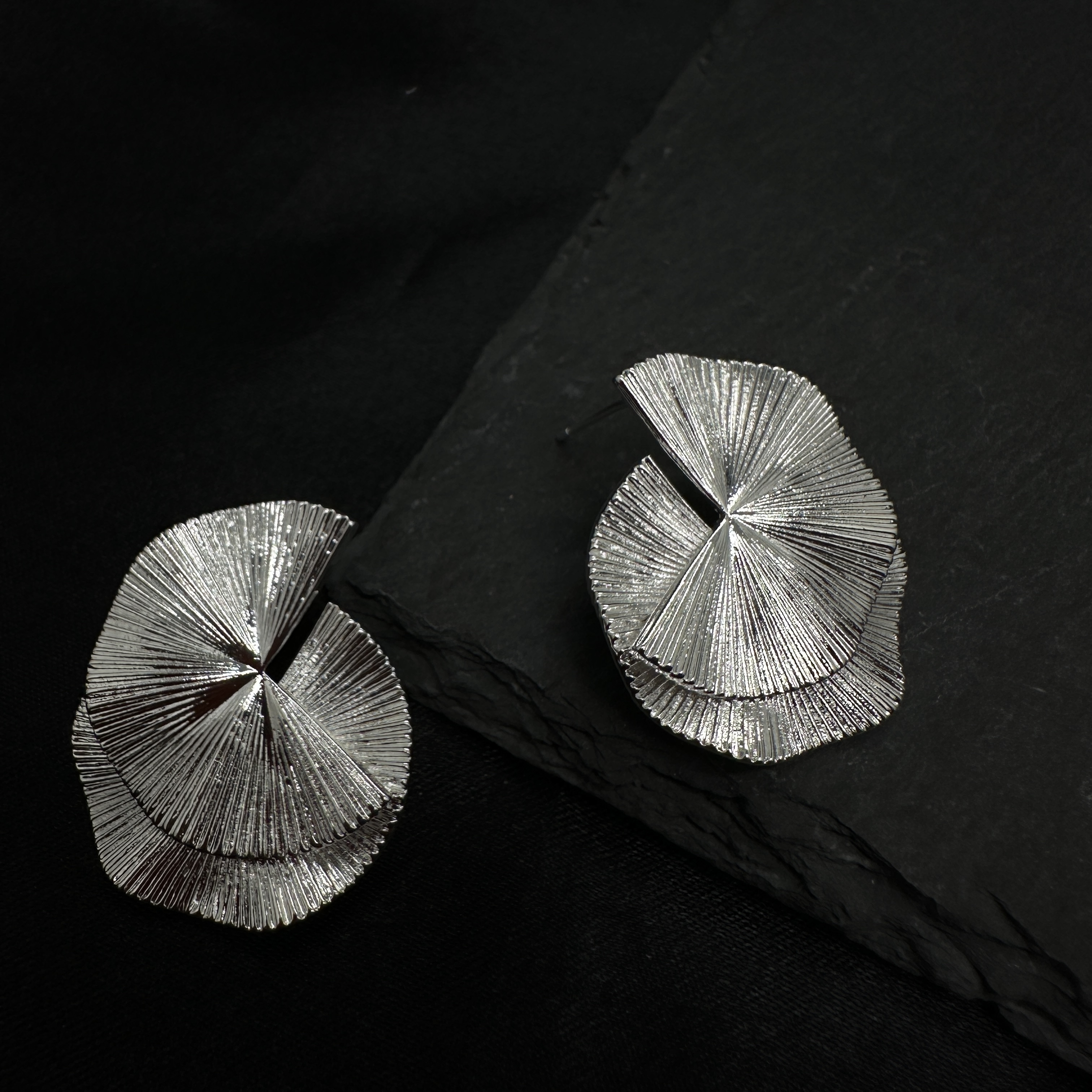 钛钢耳饰 0716 Acc-A18 时尚小众艺术风潮流耳饰