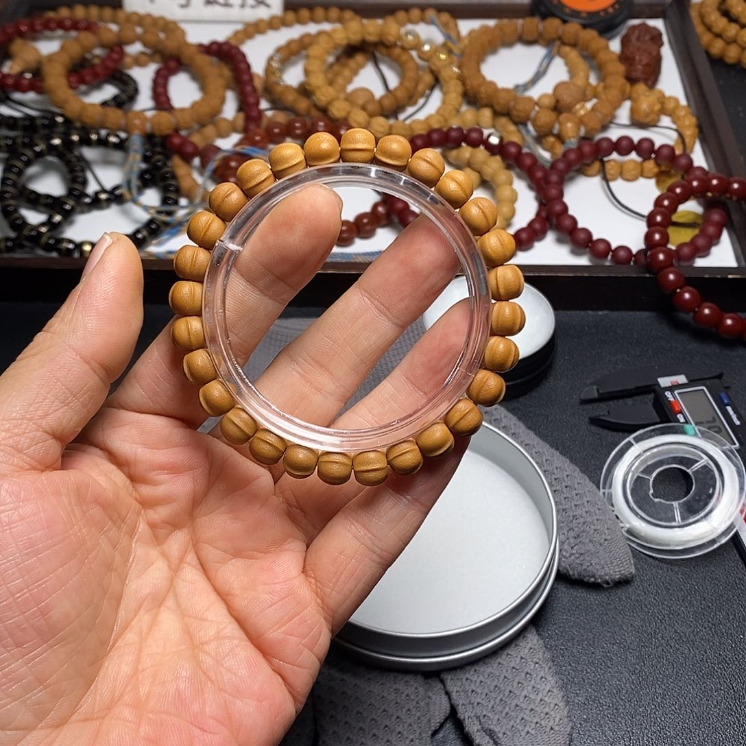 手串猴头核桃全品8左右超小鲨鱼63号