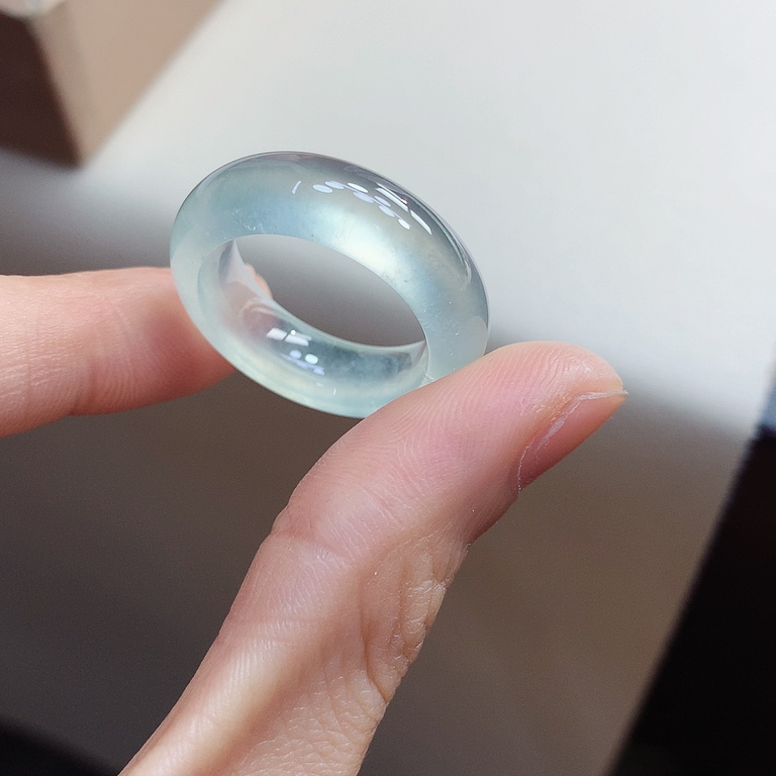 翡翠戒指未镶嵌桐*18号