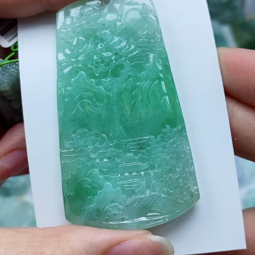 【闪购商品】翡翠未镶嵌颈饰陳*翡翠