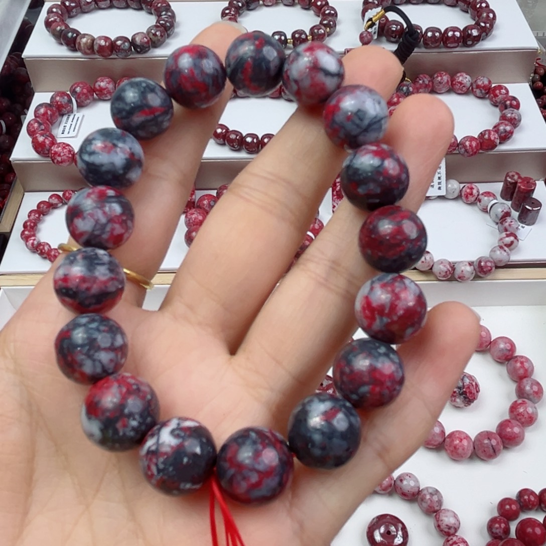 天然辰砂天然原石卡12 54.9克