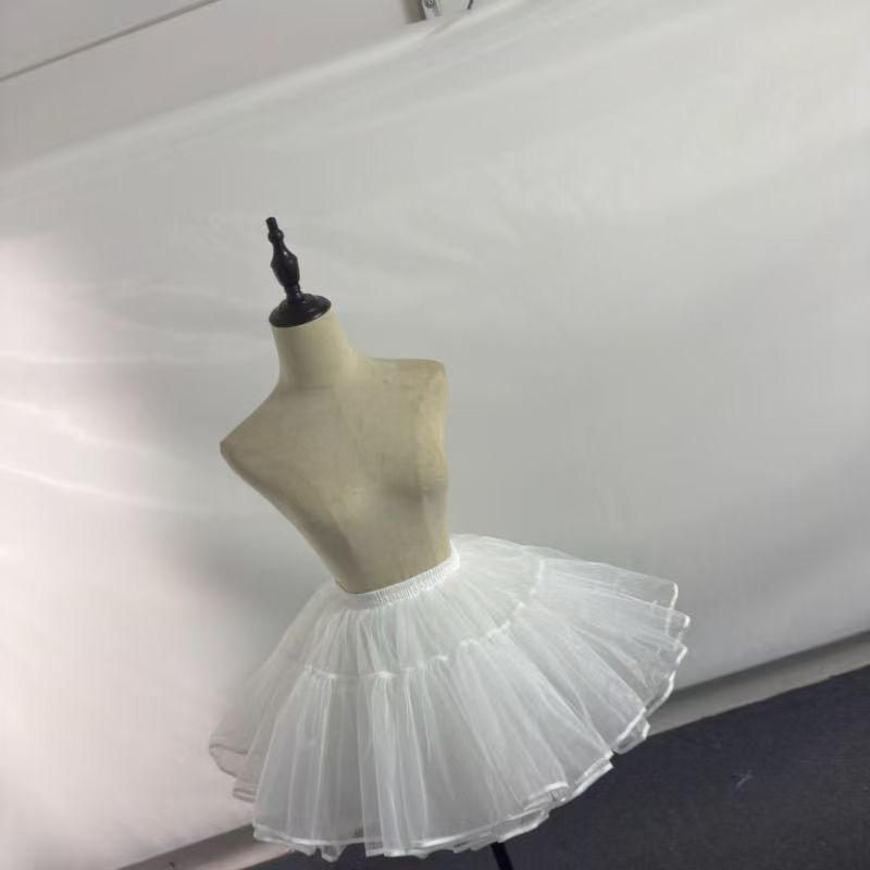 lolita暴力蓬蓬衬裙日常洛丽塔公主裙撑半身裙撑（纱撑+鱼骨组合）