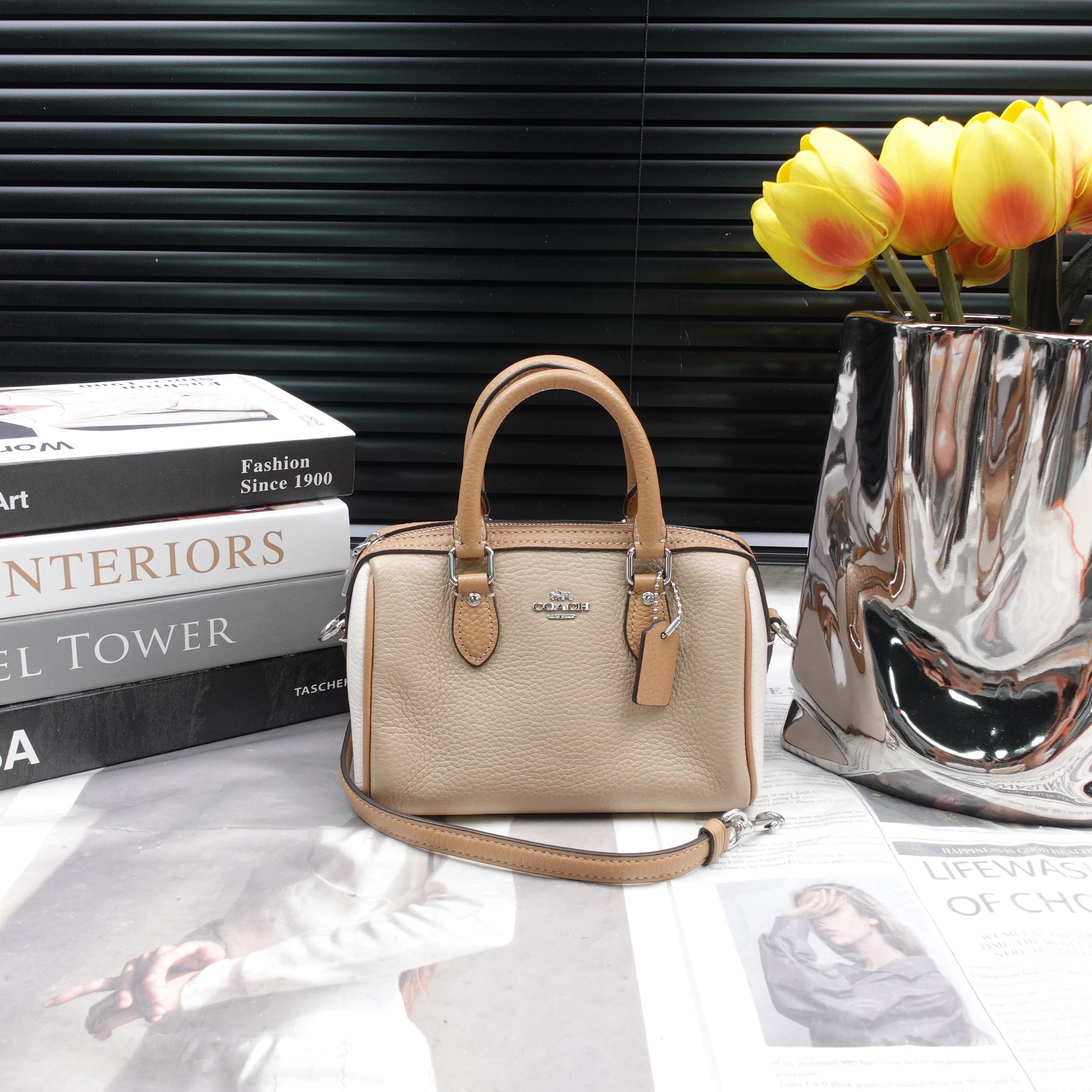 95新 COACH/蔻驰 单肩包/T10329550