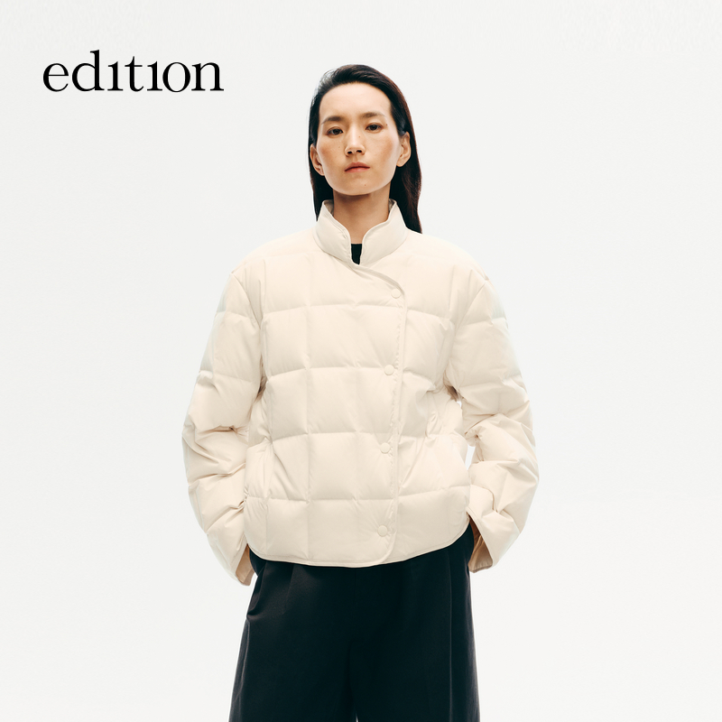 【商场同款】edition2025冬季新款新中式鹅绒羽绒服#EBE4EIN032